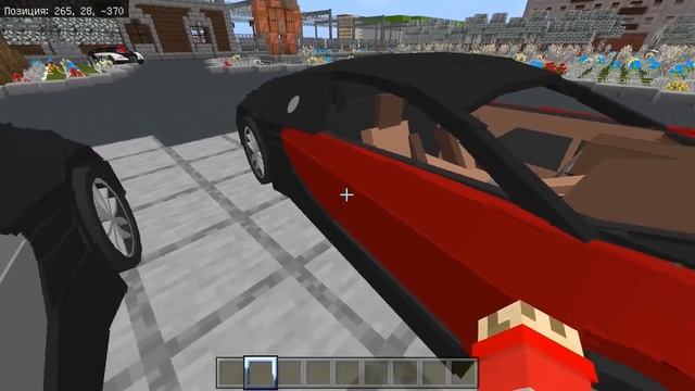 БУГАТТИ ВЕЙРОН В МАЙНКРАФТ ПЕ! ОБЗОР НА СПОРТКАР | MINECRAFT PE смотреть онлайн
