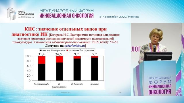 Истинная и ложная бактериемия: пути решения проблемы. Багирова Н.С. смотреть онлайн