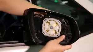 TOYOTA NOAH 80 VOXY 80 Rear mirror light replace & install, 側鏡燈 方向燈 流水燈 更換及安裝