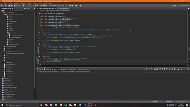 Minecraft Modding Tutorial 1.15 | Custom Recipe Types - Episode 45 смотреть онлайн