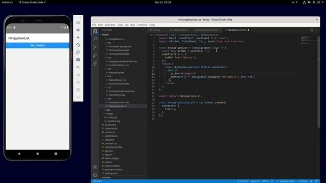 Get start react native with Henry P17 - Navigation смотреть онлайн