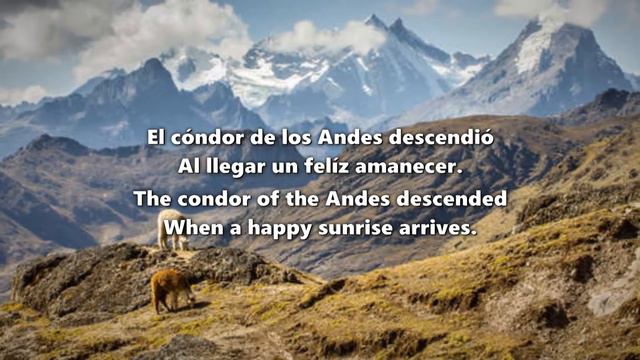 The Flight Of The Condor | El Cóndor Pasa | José Plácido Domingo