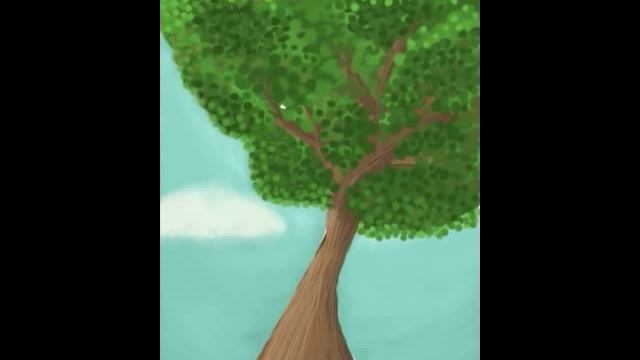Tree Finger Painting (Brushes app) смотреть онлайн
