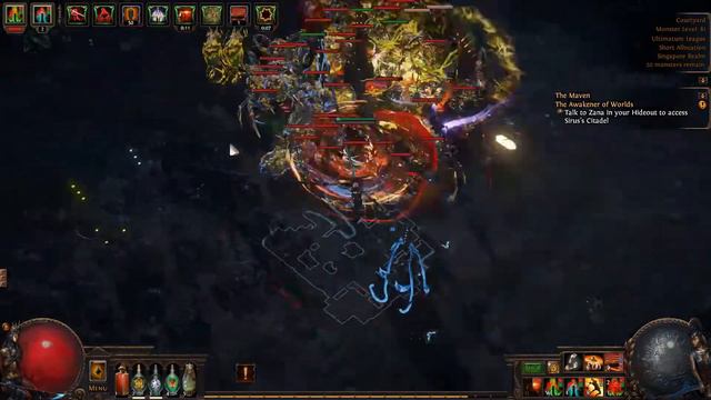Path of Exile Sacred Grove mob lag issue смотреть онлайн