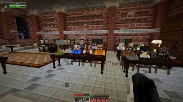 Minecraft School | Military School of Mods - Tornado Destroys School! (Tornado Mod, Weather, School