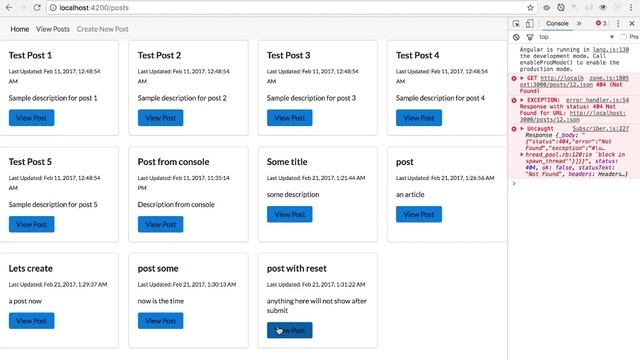 Consume Rails API (JSON) with Angular 2 Front-end | Update & Delete - 5/5 смотреть онлайн