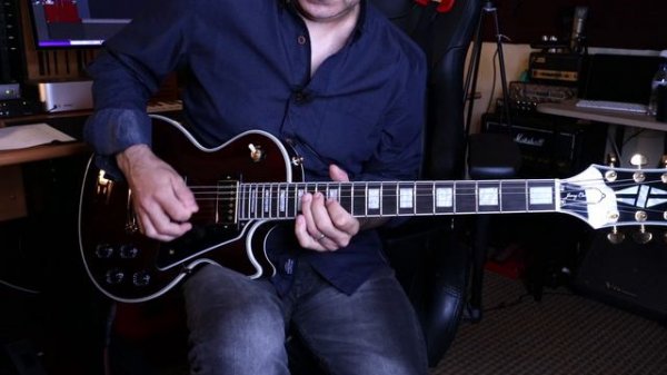 EPIPHONE JERRY CANTRELL LES PAUL CUSTOM - DEMO / REVIEW
