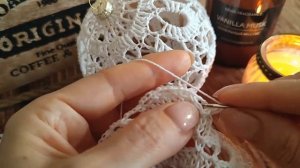 Новогодний ШАР крючком 2 ЧАСТЬ / Christmas BALL crochet
