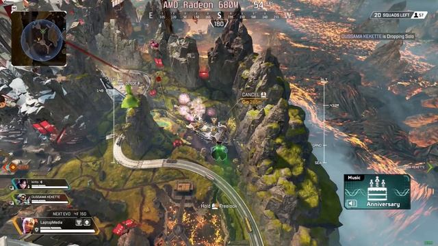 ? AMD Radeon 680M - Apex Legends gameplay benchmarks (1080p) смотреть онлайн