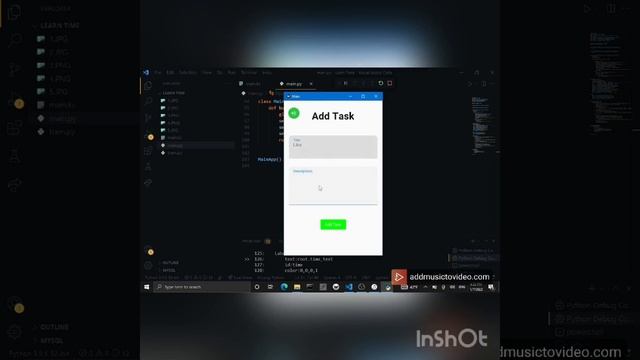 Todo app by Kivy and KivyMD смотреть онлайн