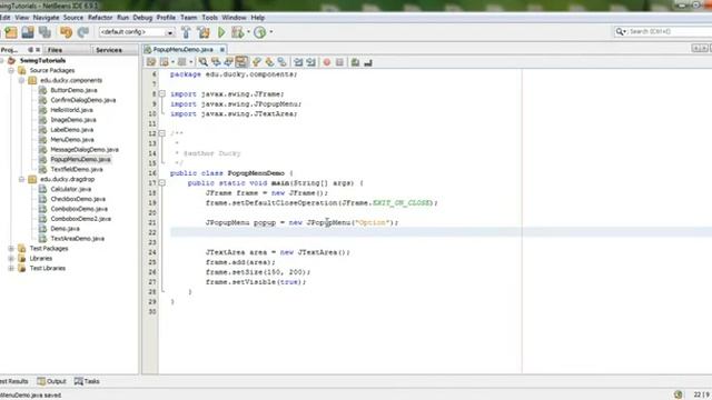 Bài 25 Java Swing Popup Menu смотреть онлайн