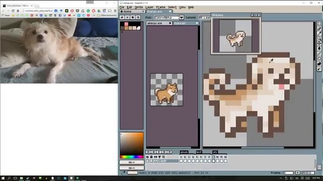 Aseprite tutorial - spritesheet edits смотреть онлайн