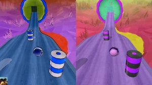 Going Balls Android Game Vs Reverse Video Gameplay SpeedRun #907