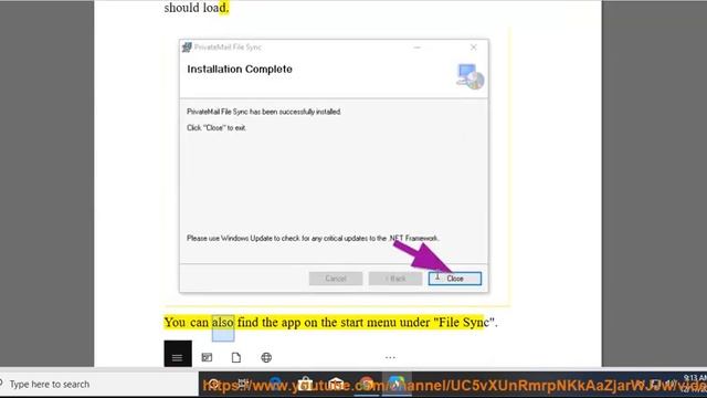 Sync files w/ PrivateMail FileSync for Windows 10/8.1/7 смотреть онлайн