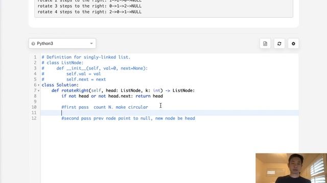 Leetcode - Rotate List (Python) смотреть онлайн