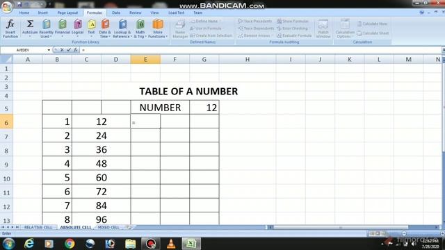 MS EXCEL CELL REFERENCE смотреть онлайн