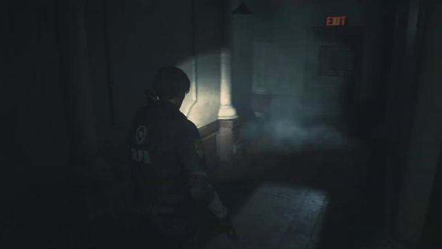 Resident Evil 2 Remake-Леон Кеннеди находит Клэр Редфилд/Leon Kennedy finds Claire Redfield#4 смотреть онлайн