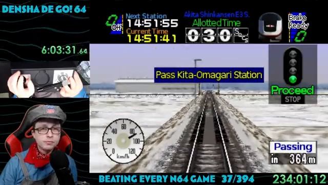 Thabeast Plays Densha De Go! 64 part 2 смотреть онлайн