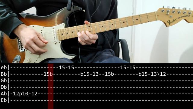Guns N' Roses - Don't cry solo (slow + Play Along Tab) смотреть онлайн