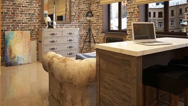 Дизайн студии 35 кв м * С ценами на ремонт? смотреть онлайн