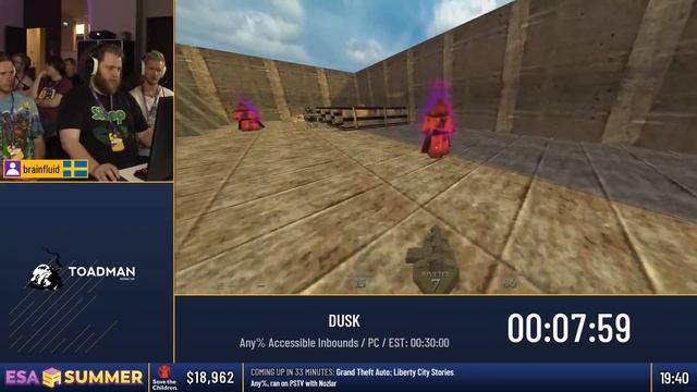 #ESASummer18 - DUSK [Any% Accessible Inbounds] by brainfluid смотреть онлайн