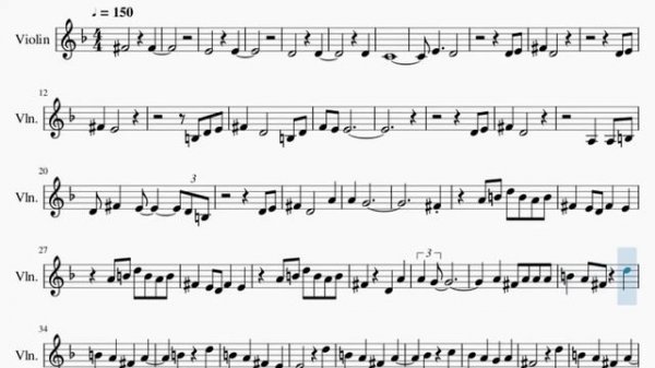 Violin Sheet Music: How to play Best Part by HER ft Daniel Caesar