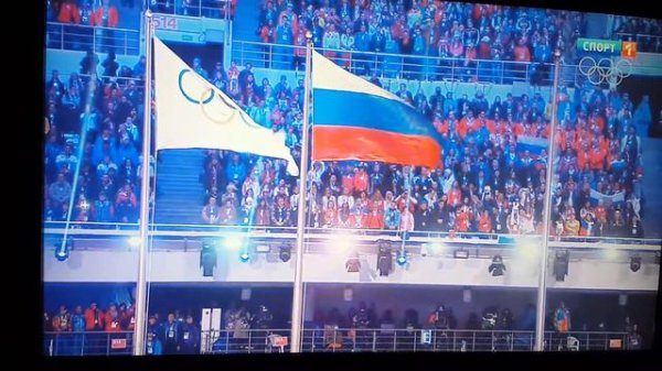 Гимн России на Олимпиаде в Сочи