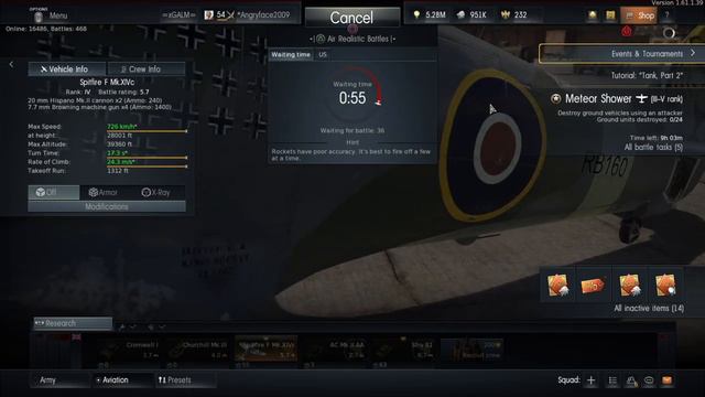 Angryface2009's Live Warthunder Broadcast: Bf-109 K4 смотреть онлайн