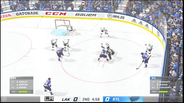 (EA SPORTS NHL 20) PS4 Season Gameplay (Los Angeles Kings vs St. Louis Blues) 10 24 2019 смотреть онлайн
