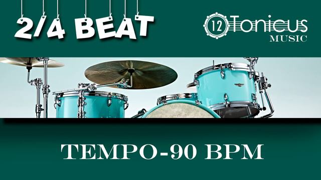2/4 BEAT 90 BPM | 12 TONICUS MUSIC смотреть онлайн
