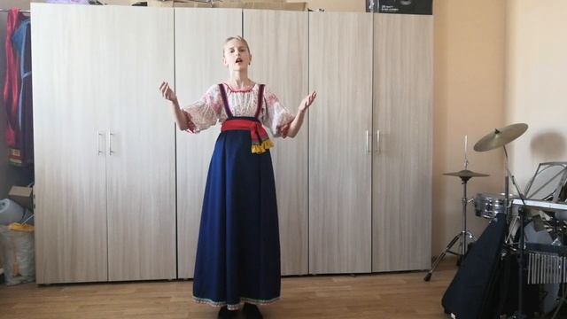 "Посеяли девки лён" Эрмель Полина, Мошково смотреть онлайн
