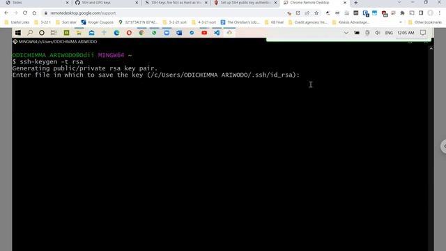 30: Practical coding examples with version control (Git), setting up an SSH key pair смотреть онлайн