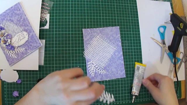 Весенняя открытка. МК