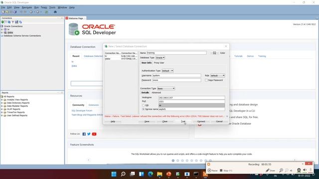 Create new connection in Oracle SQL Developer | How to Create Database Connection Using Oracle SQL смотреть онлайн