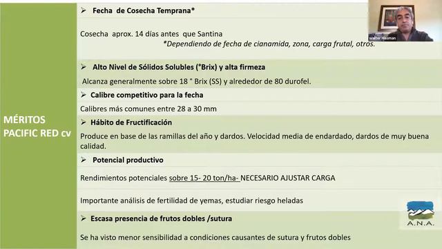 Reunión Técnica Productores Nimba cv, Pacific red cv , y Sweet Aryana® PA1UNIBO cv 2021 смотреть онлайн