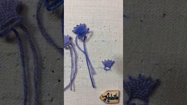 3D embroidery butterfly with needle weaving - Amazing 3d embroidery inspiration #handembroidery смотреть онлайн