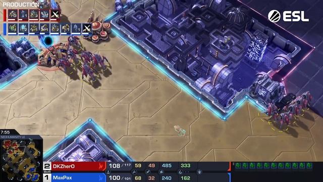 herO vs MaxPax - Utter MADNESS - Bo5 - (StarCraft 2) смотреть онлайн