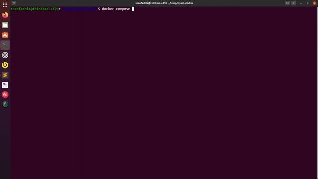 How to run MySQL using a docker-compose file in Ubuntu? смотреть онлайн
