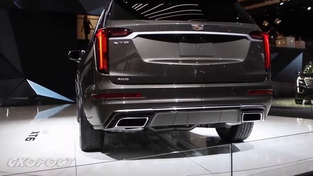 Cadillac XT6 на Автосалон Детройт 2019 смотреть онлайн