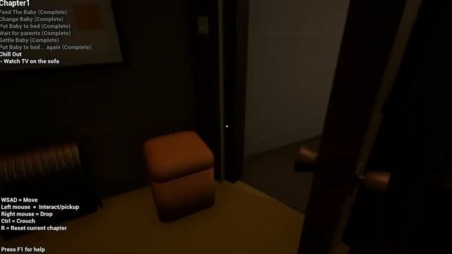 Я ЗАВЕЛ СТРАННОГО РЕБЕНКА  в игре ▶THE BABY IN YELLOW