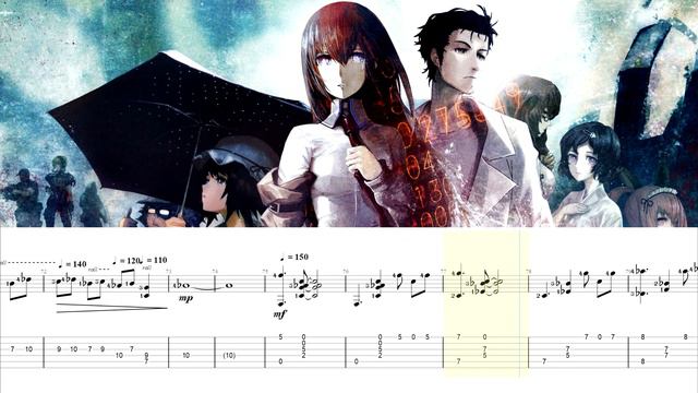 ~Gate Of Steiner ~Piano~ - Steins;Gate~ Fingerstyle Guitar Tab