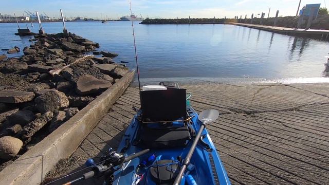 Catching Bait from a Kayak! смотреть онлайн