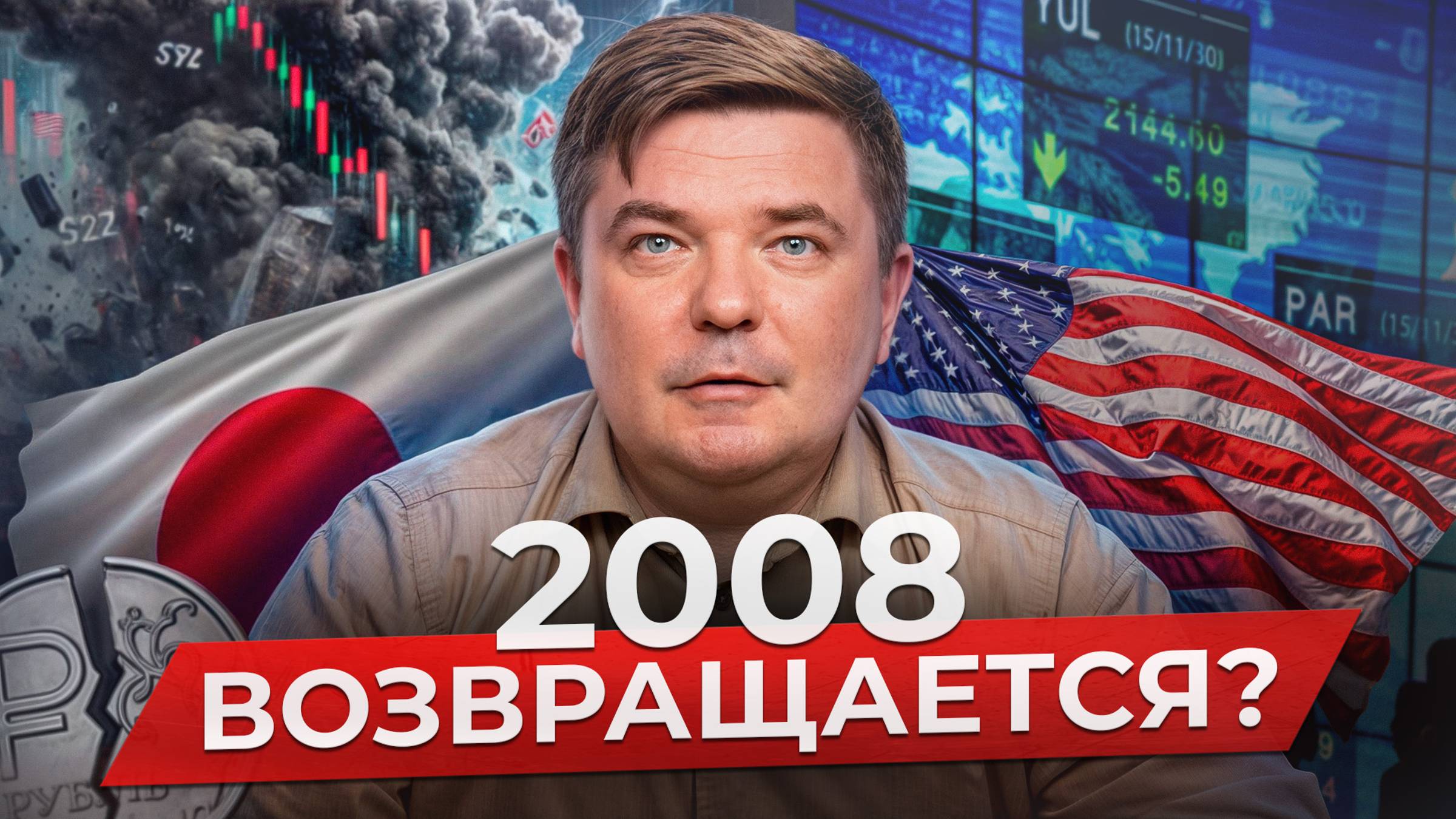 СОБЫТИЯ 2008 ПОВТОРЯЮТСЯ: РЕКОРДНЫЙ ОБВАЛ РЫНКОВ! / Как ЗАРАБОТАТЬ на падении фондовых рынков? смотреть онлайн