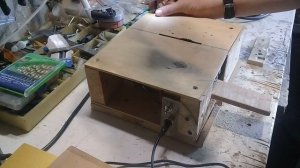 Самодельная мини циркулярка с регулировкой вылета пильного диска