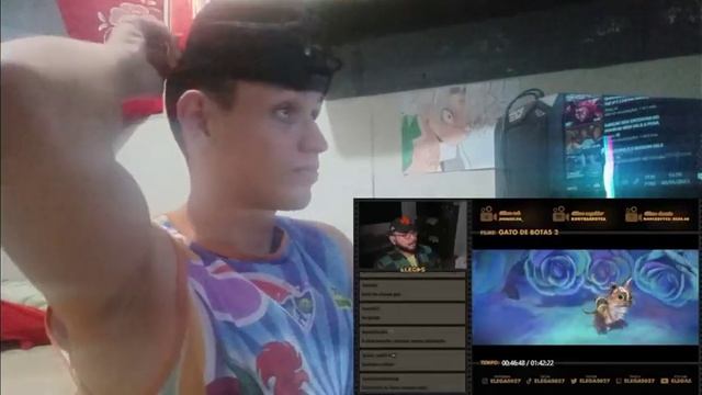 REACT O GATO DE BOTAS RI NA CARA DA MORTE смотреть онлайн