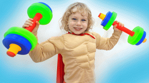 Тёма хочет быть СИЛЬНЫМ