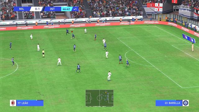 Milan Vs Inter - FIFA 23: PC Gameplay смотреть онлайн