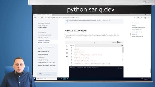 #00 Python Darslari | Darslarni qanday o'zlashtiramiz? смотреть онлайн