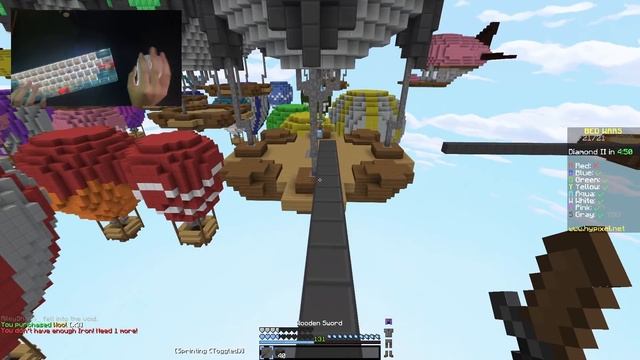 Bedwars Keyboard & Mouse Sounds With HANDCAM смотреть онлайн