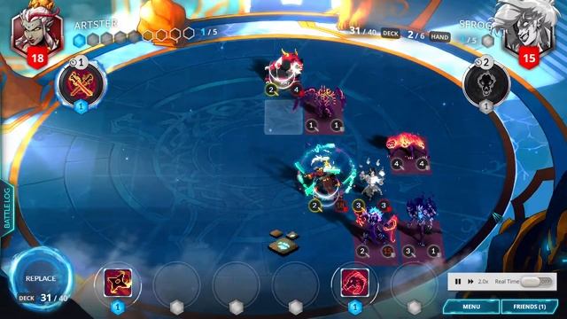 Duelyst: Lightbender to the rescue! смотреть онлайн